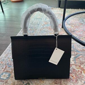 Modern Picnic The Large Luncher in Black Croc